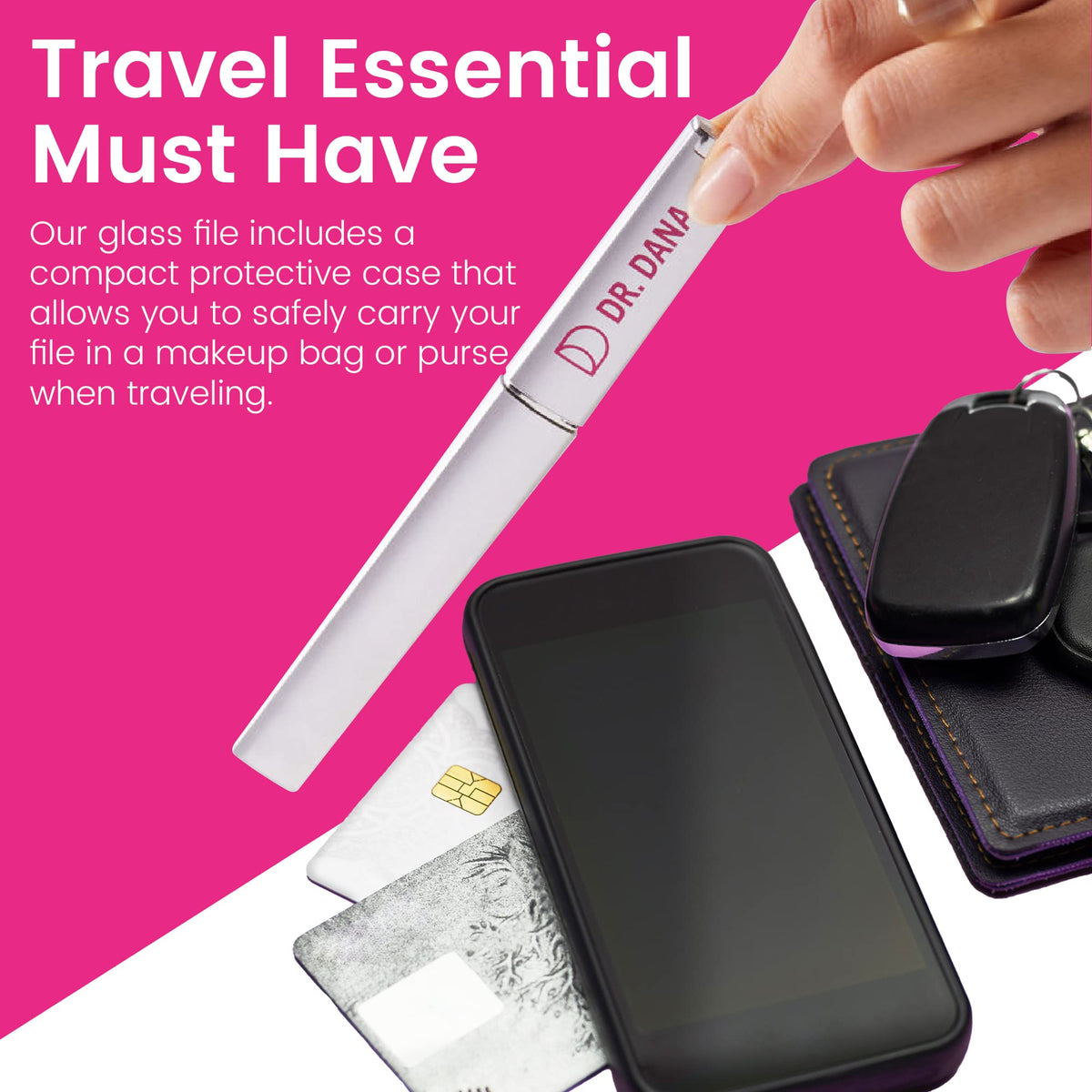 Precision Glass Nail File | Smooth, Shape & Strengthen – Dr. Dana