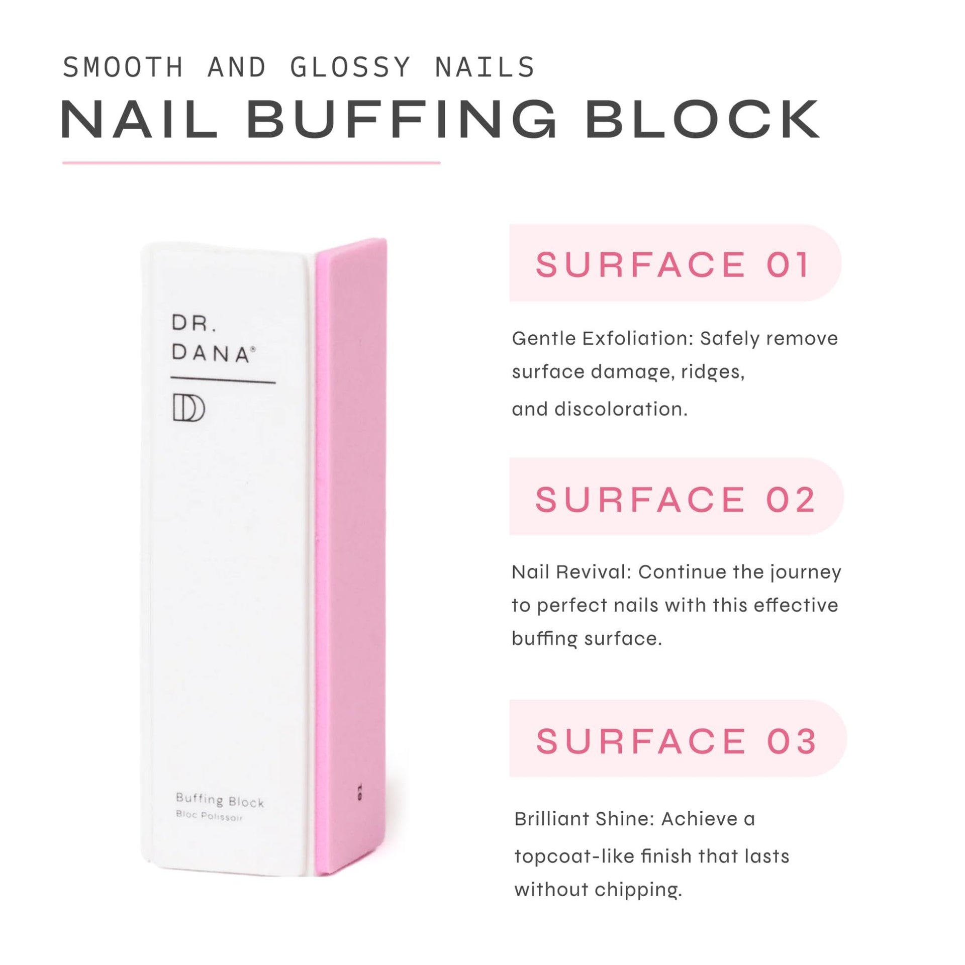 Buffing Block | Smooth & Shine Nails Without Polish – Dr. Dana